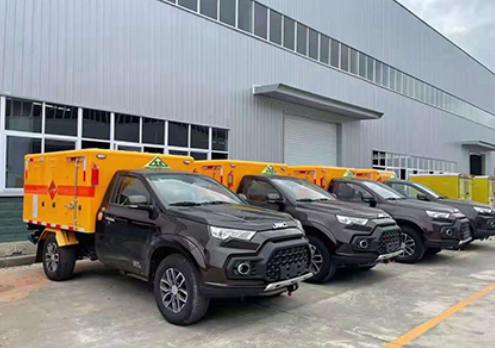 甘泉爆破器材运输车-保障安全与效率的关键